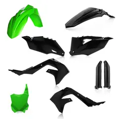 AC Plastic Full Kits KAW Kxf450 2019 Black/Green