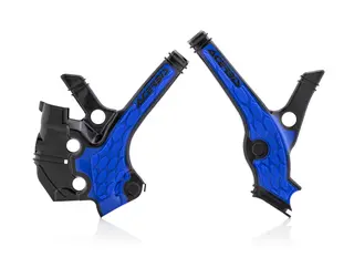 Acerbis X-GRIP Rammebeskytter YZ65 18-24 Yamaha YZ 65 2019-2020, Sort/Bl&#229;