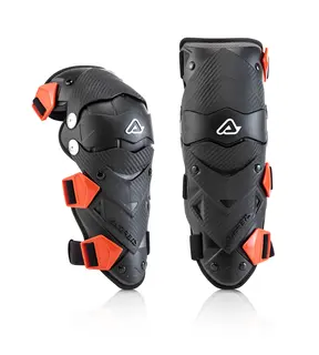 AC Knee Guard Impact Evo Junior Black/Red,