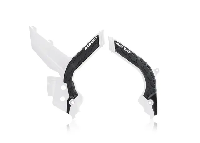 AC Frame Protector Ktm Exc/Exc-F 2020 White/Black 