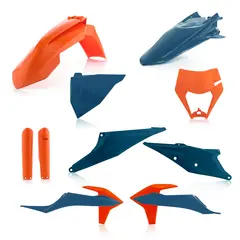 AC Full Plastic Kits Exc/Exc-F 20 Blue/Orange