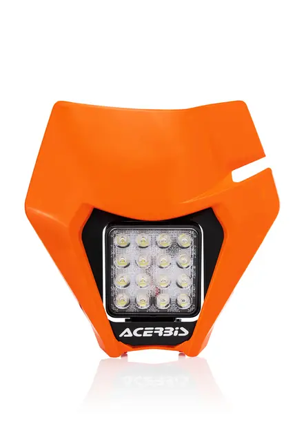 AC Headlight Mask Ktm Exc/Excf 20 Orange 2 