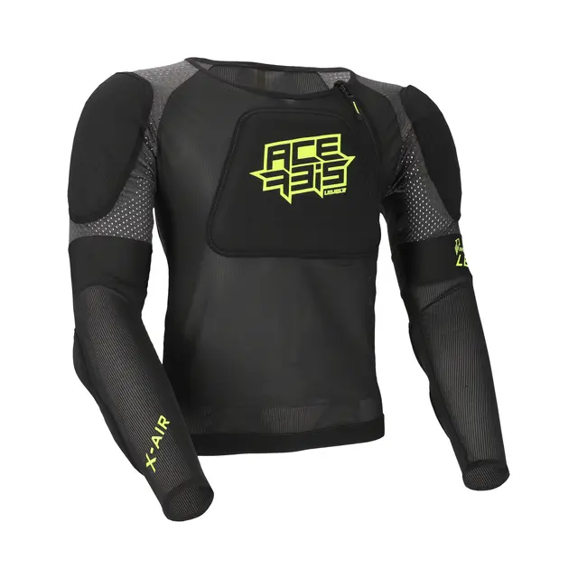AC Body Armour X-Air Jacket Level 2,L/XL Black/Yellow 