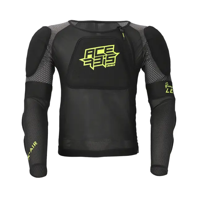 AC Body Armour X-Air Jacket Level 2,L/XL Black/Yellow 