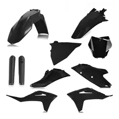 AC Plastic Full Kits Gasgas Mc/Mcf21 Black