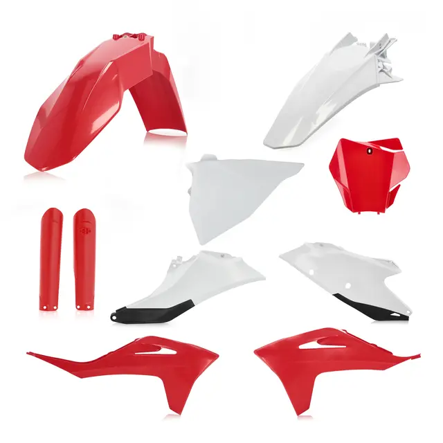 AC Plastic Full Kits Gasgas Mc/Mcf21 Red/White 