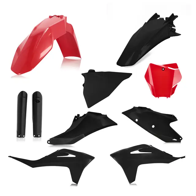 AC Plastic Full Kits Gasgas Mc/Mcf21 Red/Black 