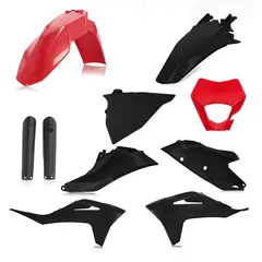 AC Plastic Full Kits Gasgas Ec/Ecf21 Red/Black