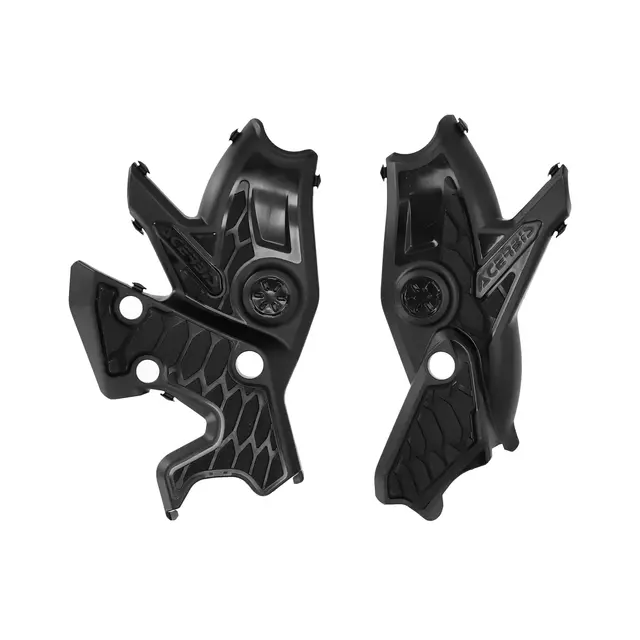 AC Frame Protector X-Grip Tenere 700 Black 