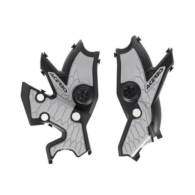 AC Frame Protector X-Grip Tenere 700 Black/Silver 