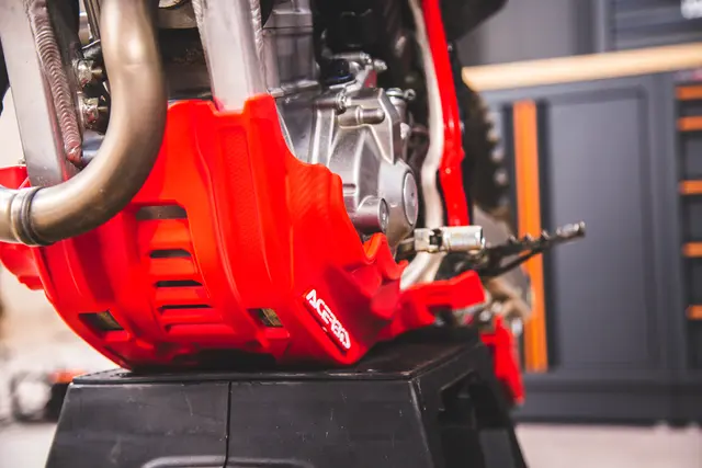 AC Skid Plate Honda Crf450 21 Red 