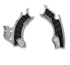 AC Frame Protec. X-Grip Honda Crf450 21 Silver/Black