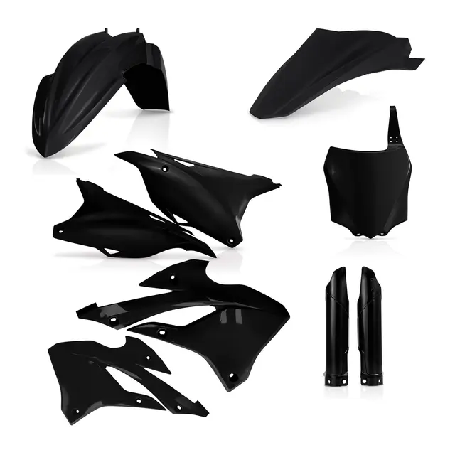 AC Full Kit Plastiche Kawasaki Kx85 2022 Black 