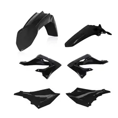 AC Plastics Kit Yamaha Yz125 22 Black