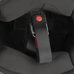 AC Helmets Profile Junior, 50 Nero/Arancio Fluo