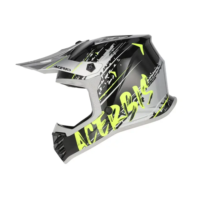 AC Helmets Profile Junior, 50 Black/Fluo Yellow 