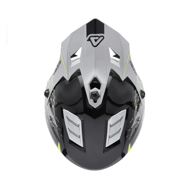 AC Helmets Profile Junior, 50 Black/Fluo Yellow 