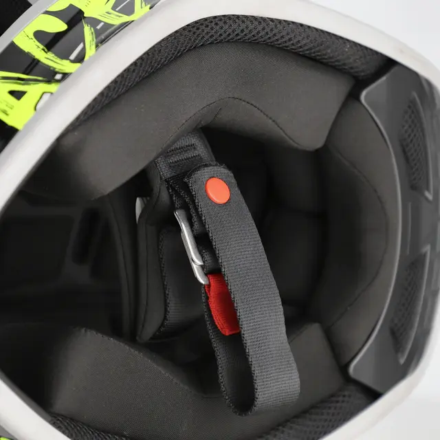 AC Helmets Profile Junior, 50 Black/Fluo Yellow 