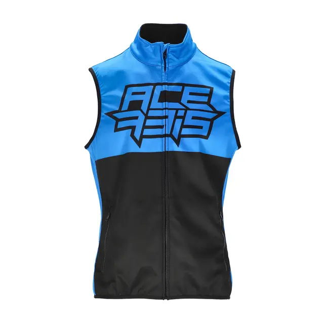 AC Vest Softshell Linear, XL Black/Blue 