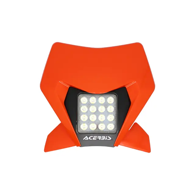 AC Headlight Mask Vsl Ktm 2024 Orange 2 