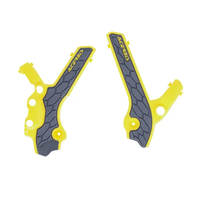 AC Frame Protec. X-Grip Suz Drz400S 00 Grey/Yell 