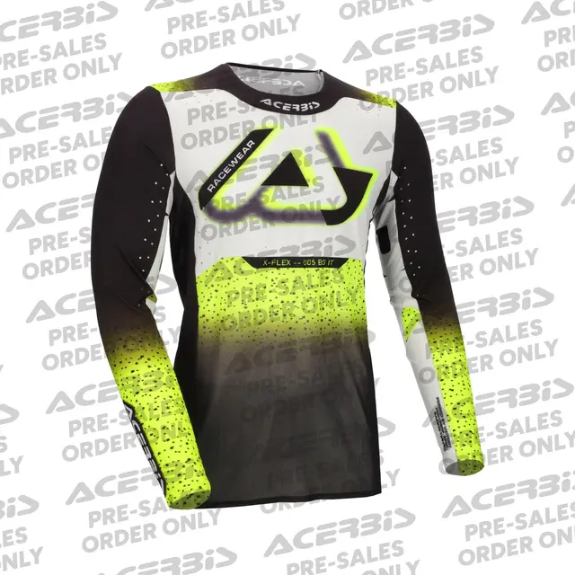 AC Jersey X-Flex 2.0 Anaheim Black/Yellow, L 