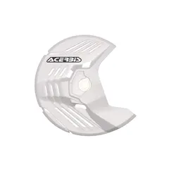 AC Front Disc Cover Linear J White