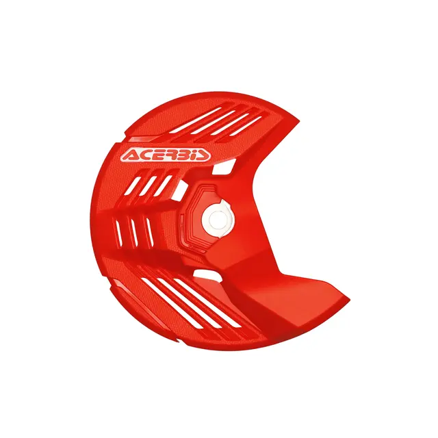 AC Front Disc Cover Linear J Red 