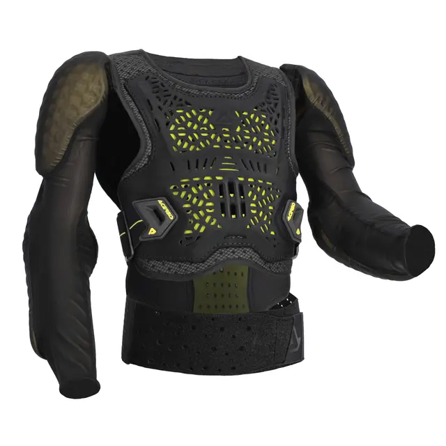 AC Body Armour Plasma Jr Black/Yellow, S/M 