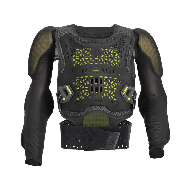 AC Body Armour Plasma Jr Black/Yellow, S/M 