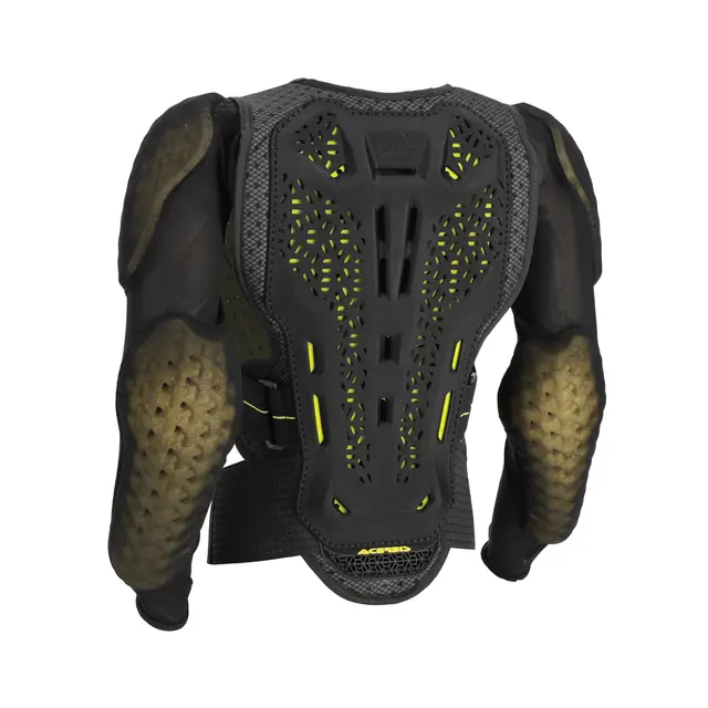 AC Body Armour Plasma Jr Black/Yellow, S/M 