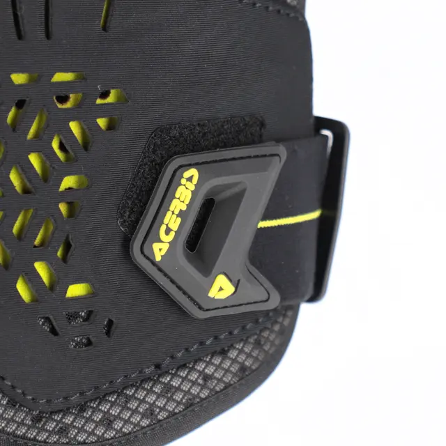 AC Body Armour Plasma Jr Black/Yellow, S/M 