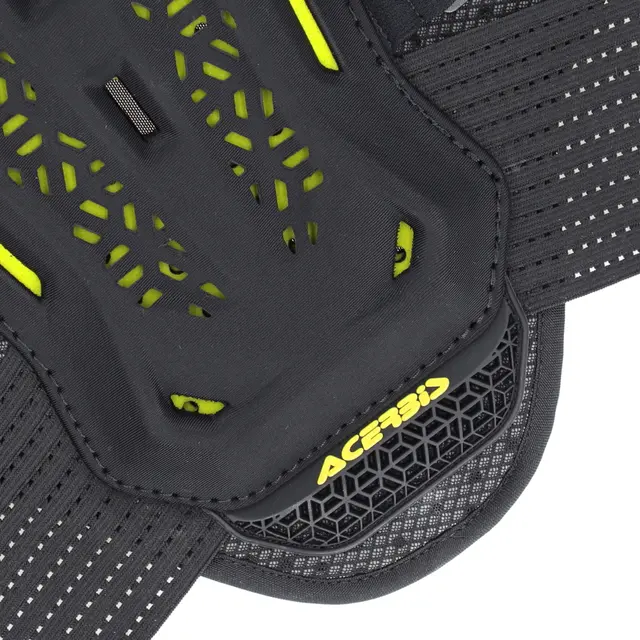 AC Body Armour Plasma Jr Black/Yellow, S/M 