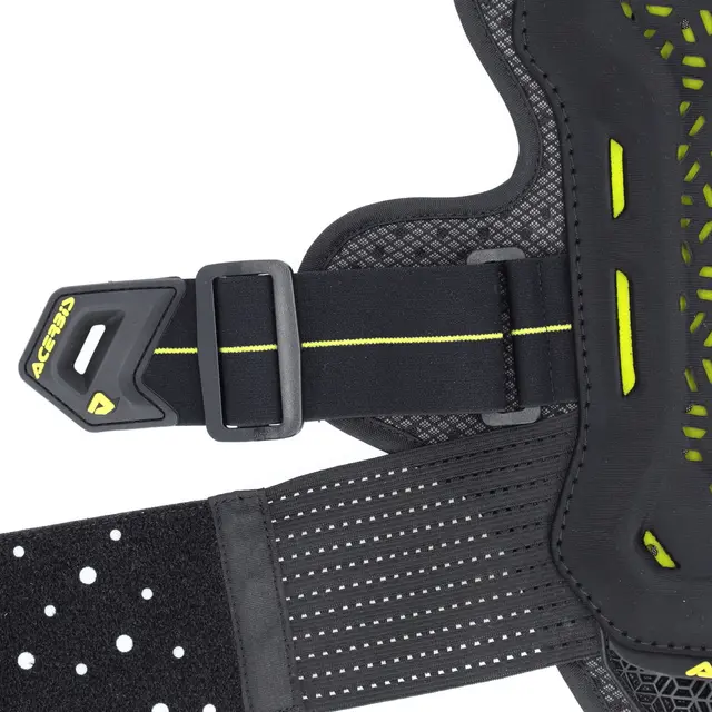 AC Body Armour Plasma Jr Black/Yellow, S/M 