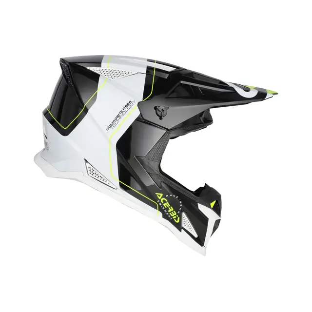 AC Helmets T711, M Black/White 