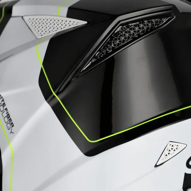 AC Helmets T711, M Black/White 