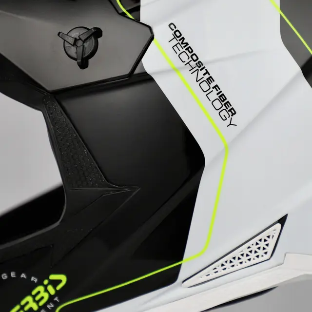 AC Helmets T711, M Black/White 
