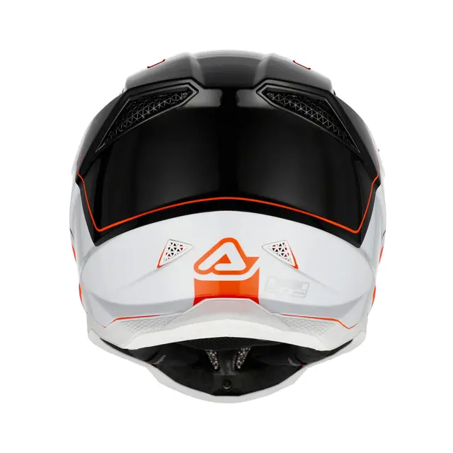 AC Helmets T711, M Orange Flou / Black 