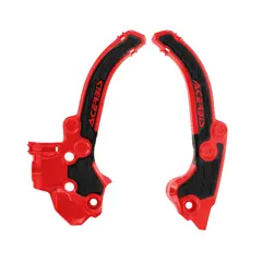 AC Frame Protector X-Grip Ktm Sx50 2024 Red/Black