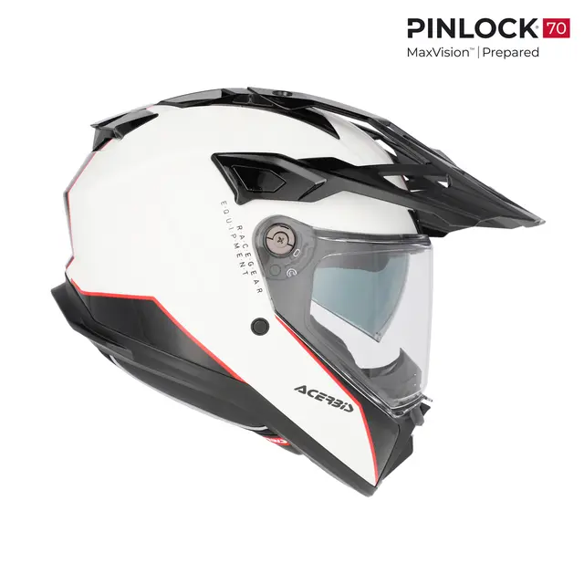 AC Helmet Attack, M White/Black 