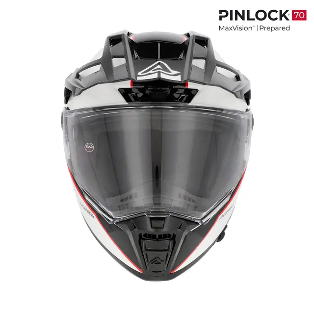 AC Helmet Attack, M White/Black 