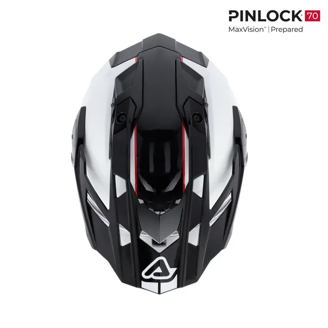 AC Helmet Attack, M White/Black 