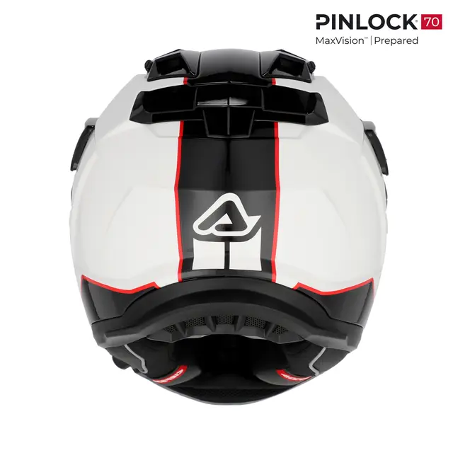 AC Helmet Attack, M White/Black 