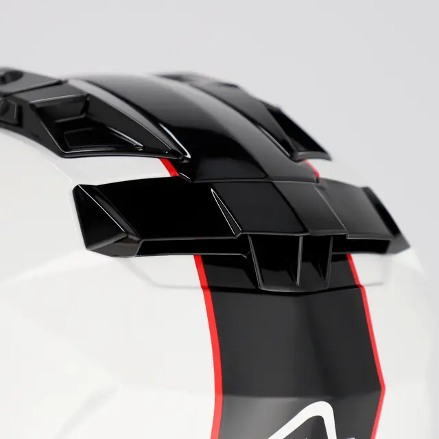 AC Helmet Attack, M White/Black 