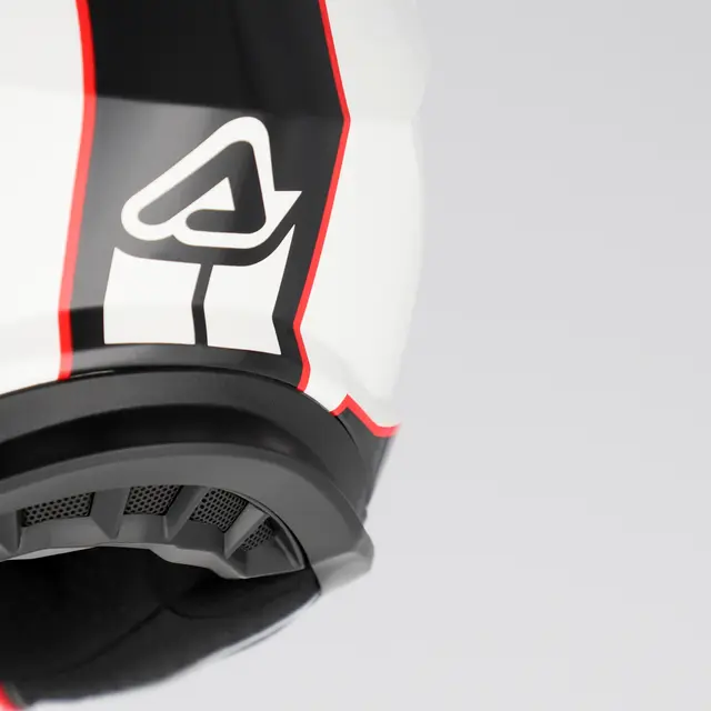 AC Helmet Attack, M White/Black 