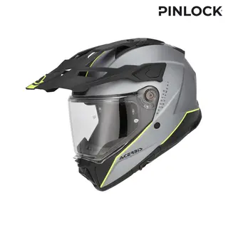 AC Helmet Attack Grey/Yellow