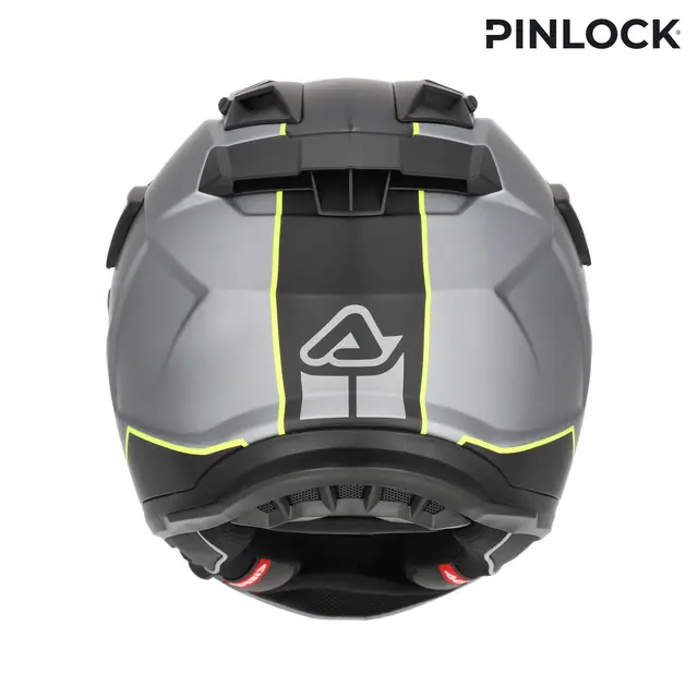 AC Helmet Attack Grey/Yellow, XS 