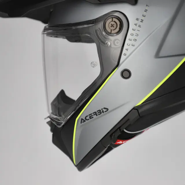 AC Helmet Attack Grey/Yellow, XS 