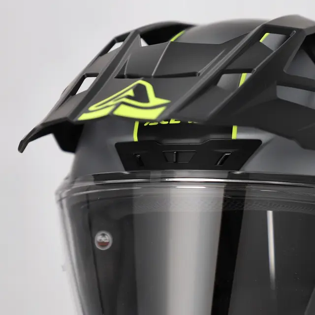 AC Helmet Attack Grey/Yellow, XS 