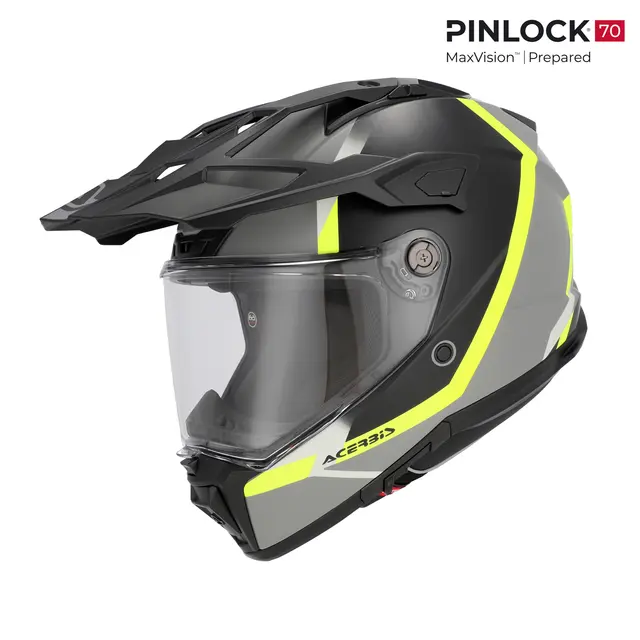 AC Helmet Attack, M Black/Fluo Yellow 